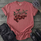 Botanical Branch Of Skull Cherries T-Shirt