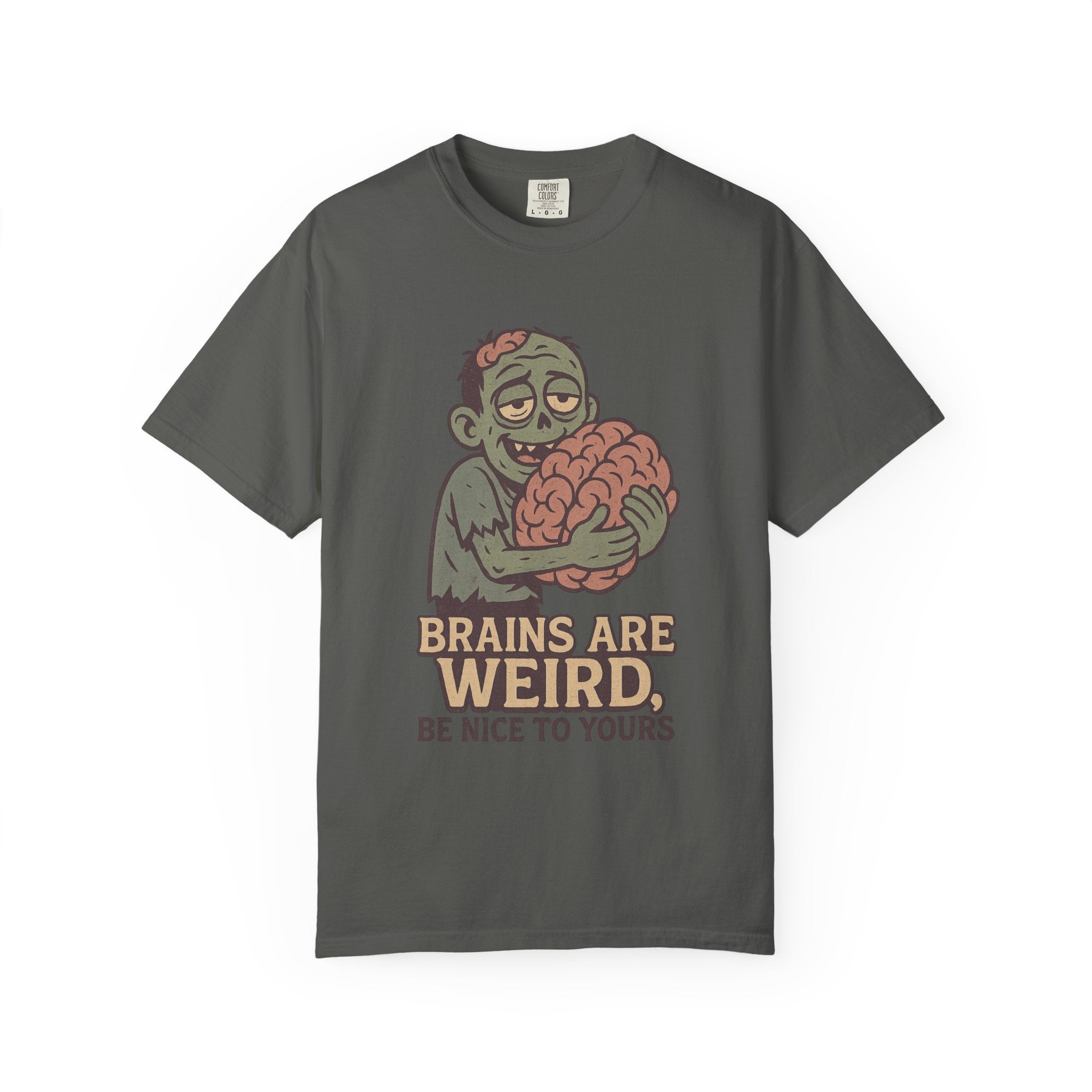 Brains Are Weird Zombie T-Shirt