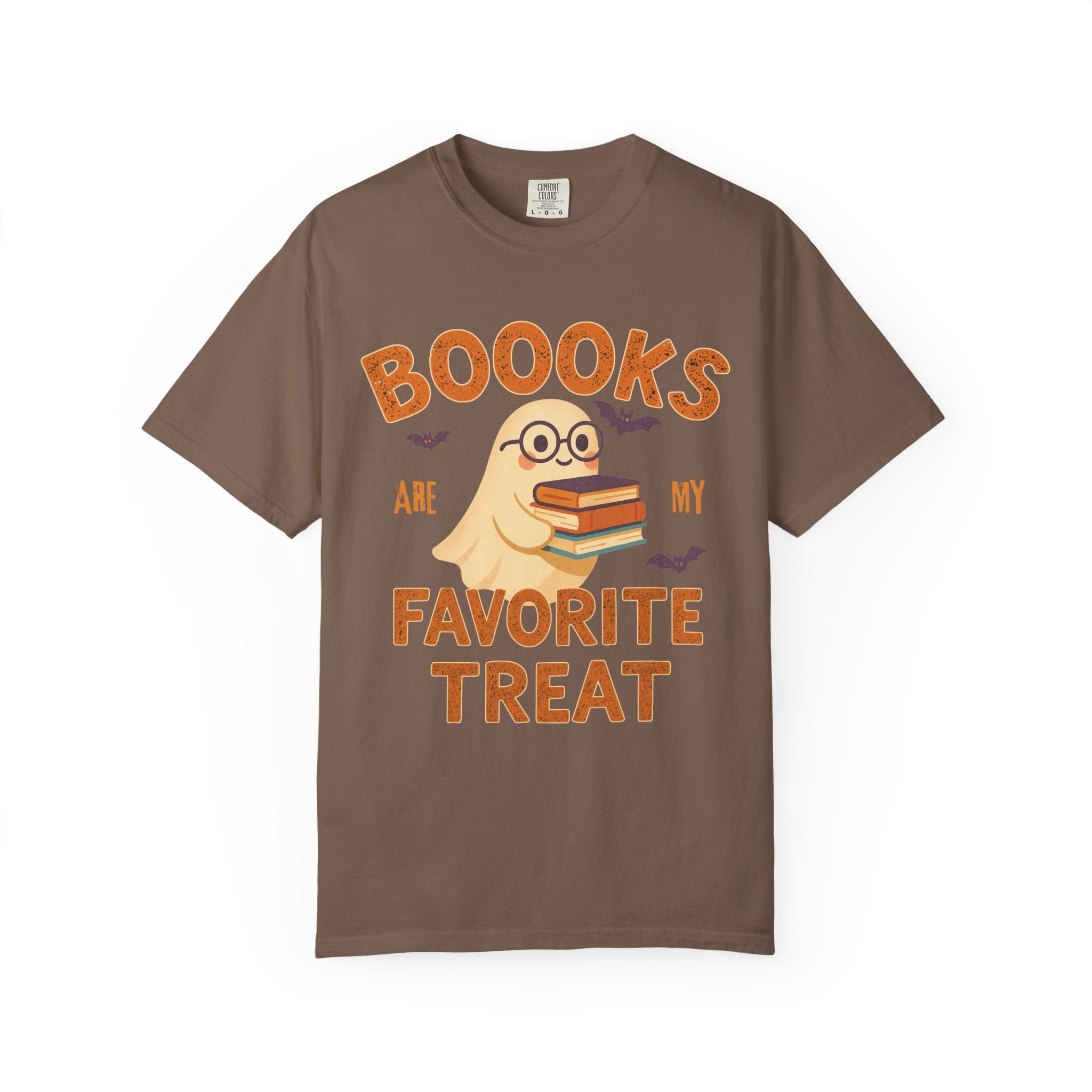 Books Are My Favorite Treat Ghost T-Shirt