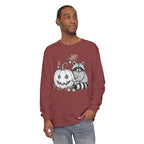 Raccoon And Pumpkin Long Sleeve T-Shirt