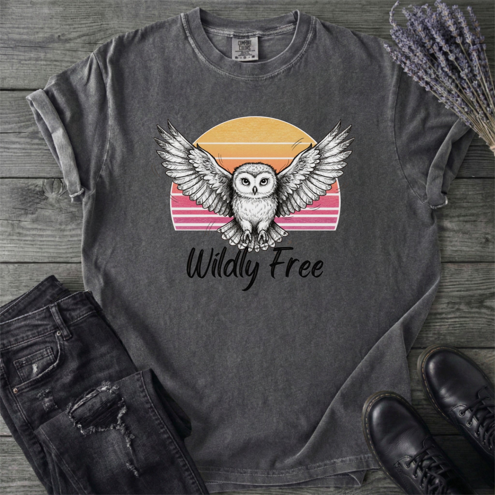 Wildly Free Owl T-Shirt