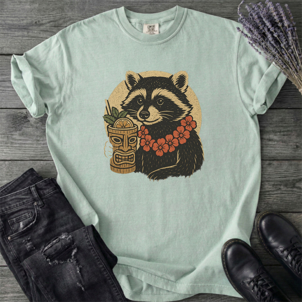Raccoon Tiki T-Shirt