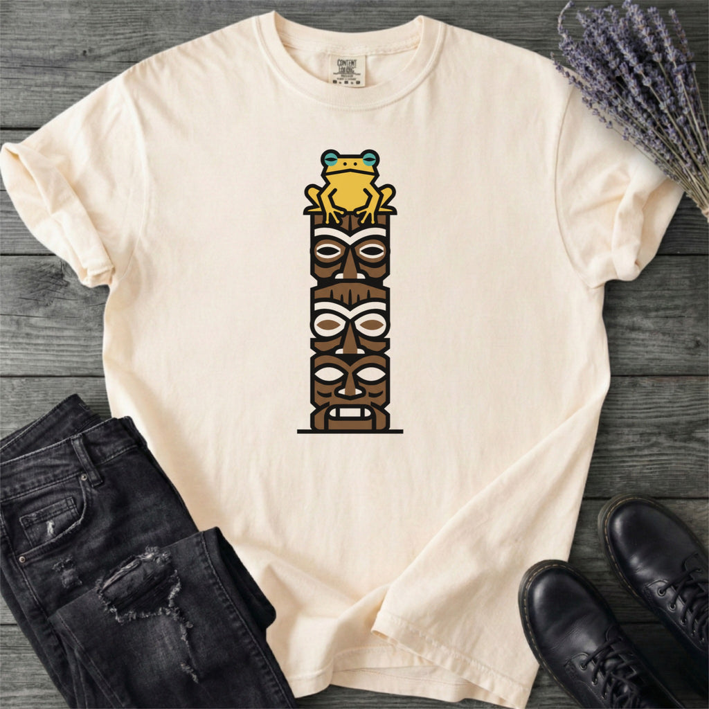 Tiki Tower Frog T-Shirt