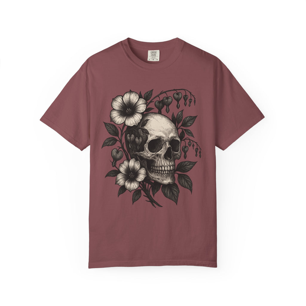 Bleeding Hearts Skull T-Shirt