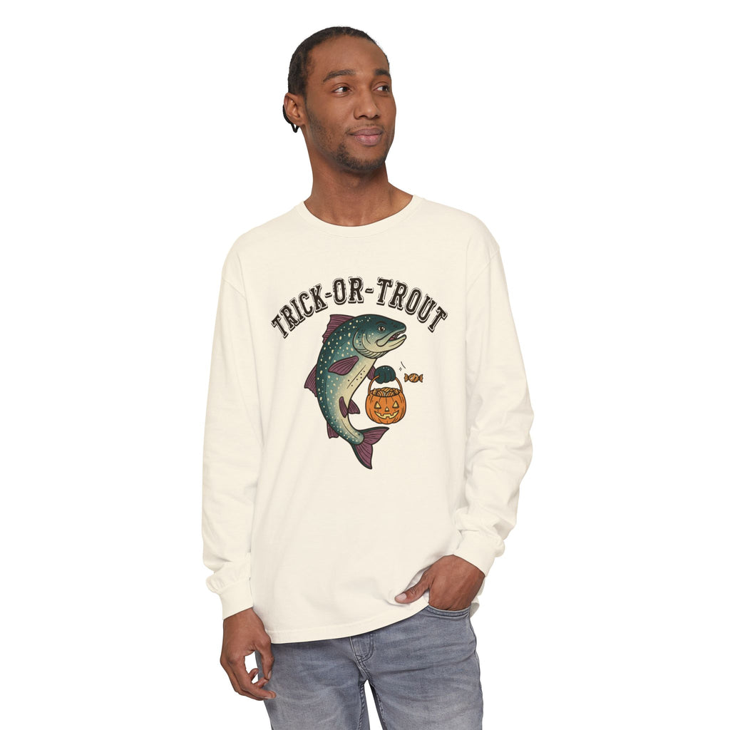 Trick Or Trout Long Sleeve T-Shirt