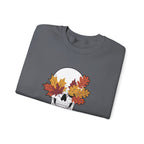 Fall Leaf Skull Sweatshirt