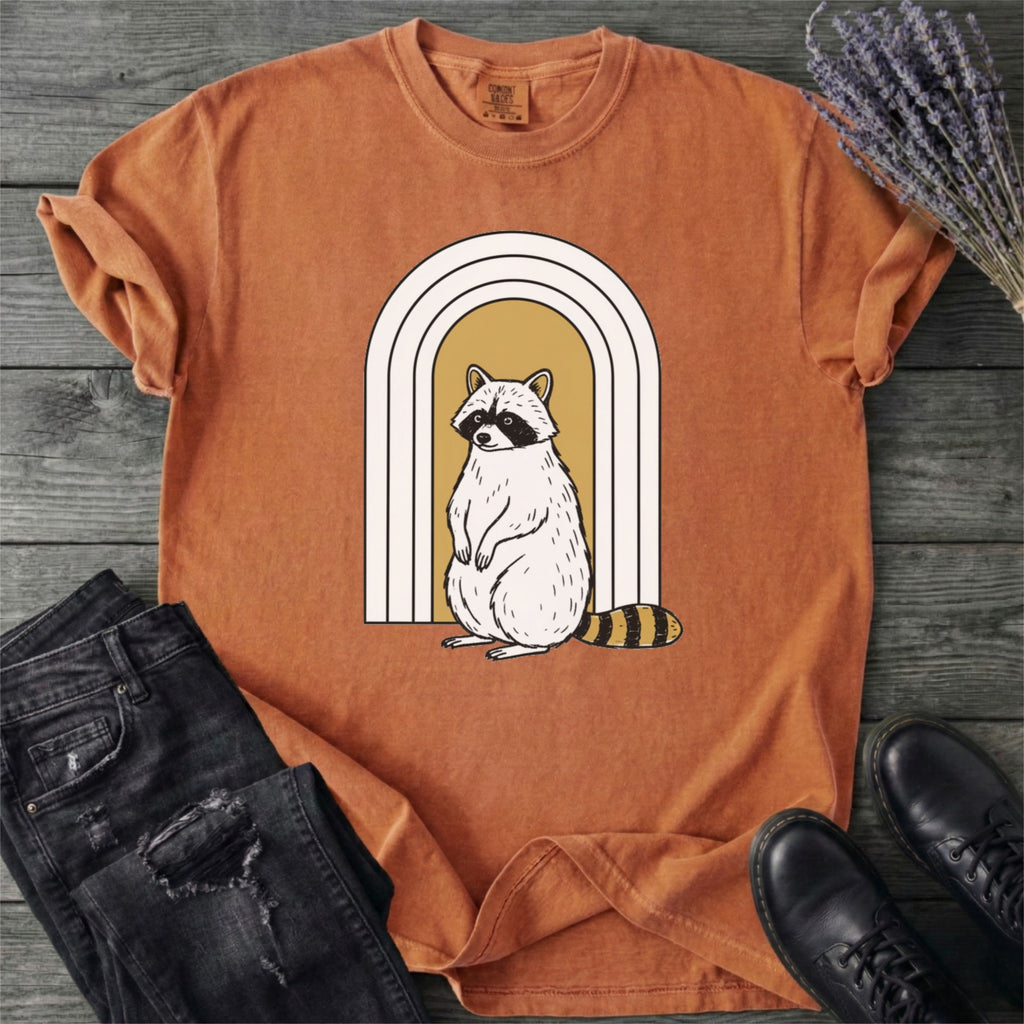 Raccoon Rainbow T-Shirt
