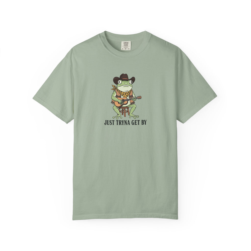 Cowboy Frog Guitar T-Shirt