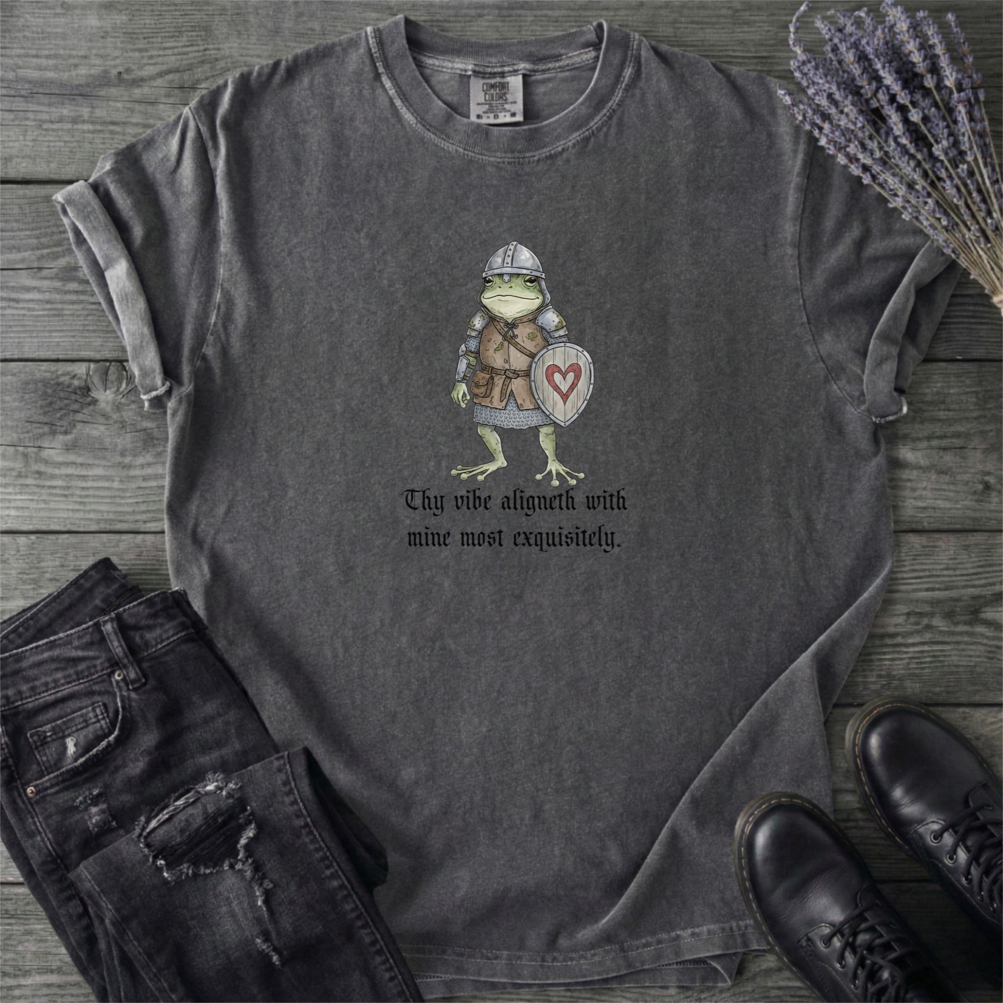 Frog Knight Vibes Aligneth T-Shirt