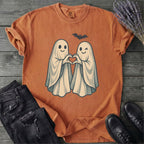 Two Ghosts Heart Hands T-Shirt