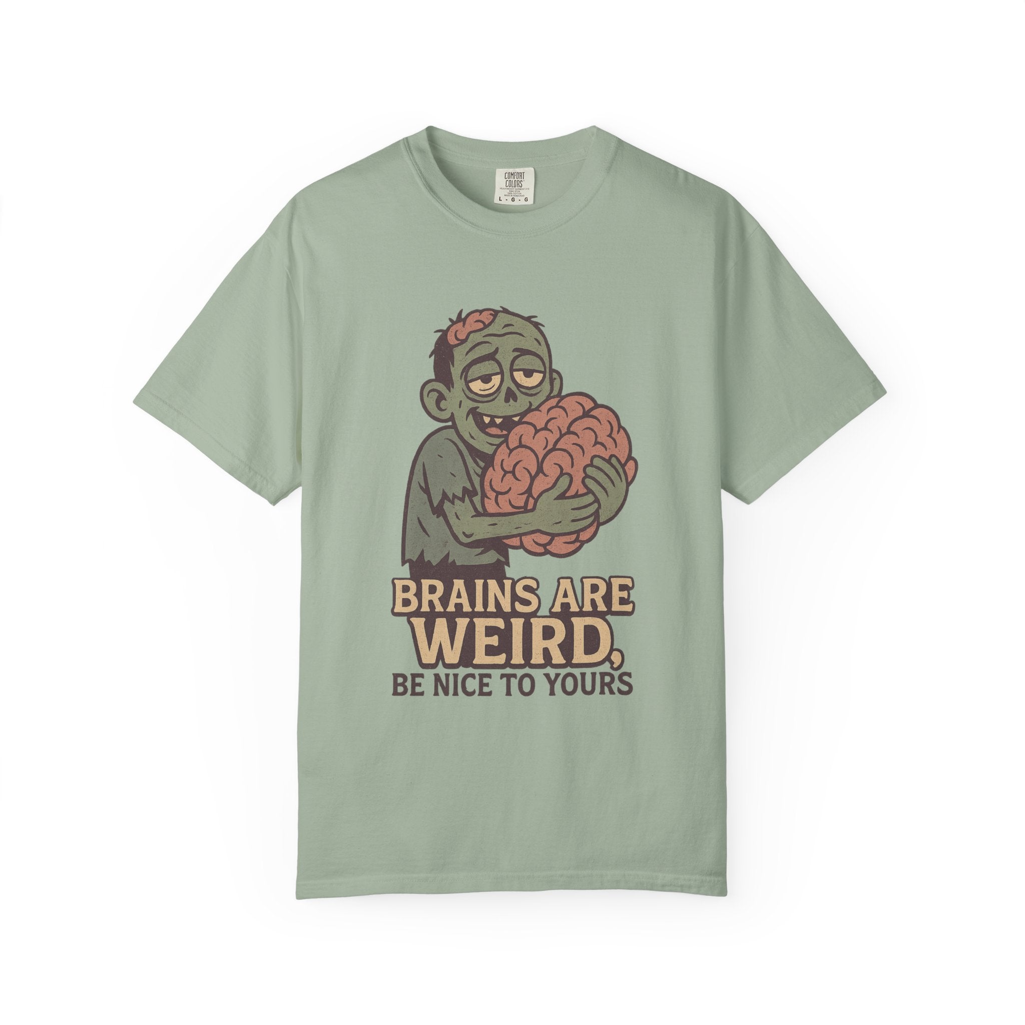 Brains Are Weird Zombie T-Shirt
