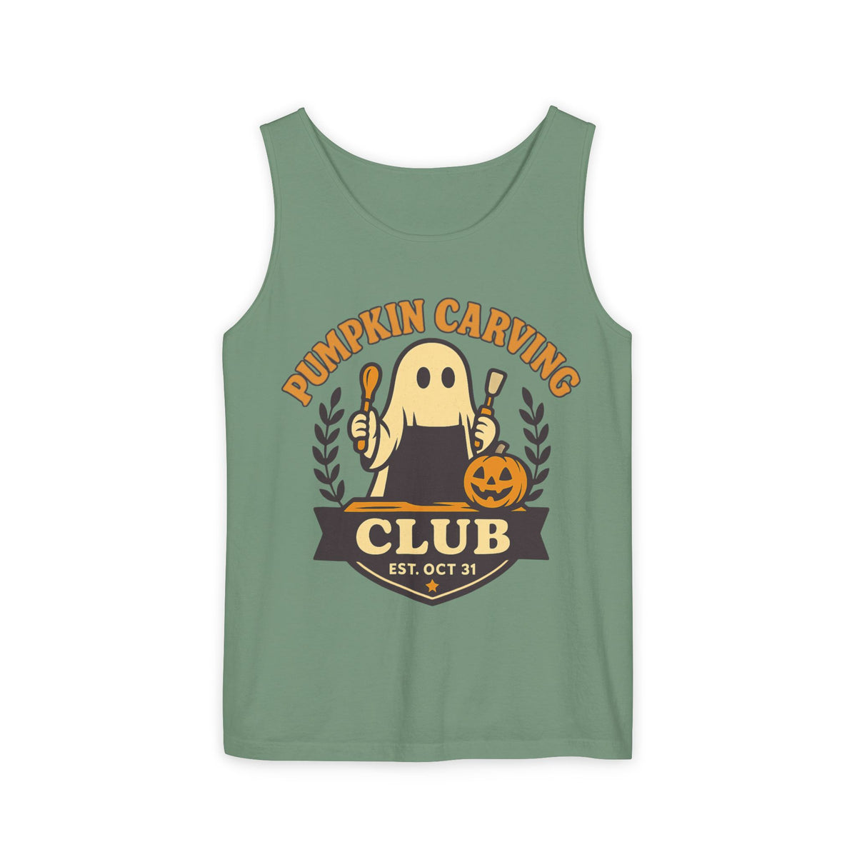 Pumpkin Carving Club Tank Top