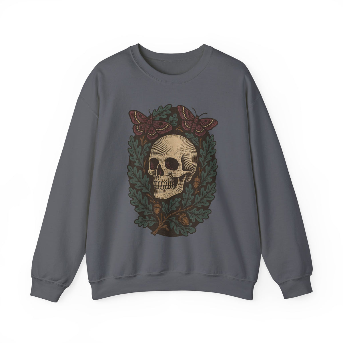 Skull And Moths Sweatshirt
