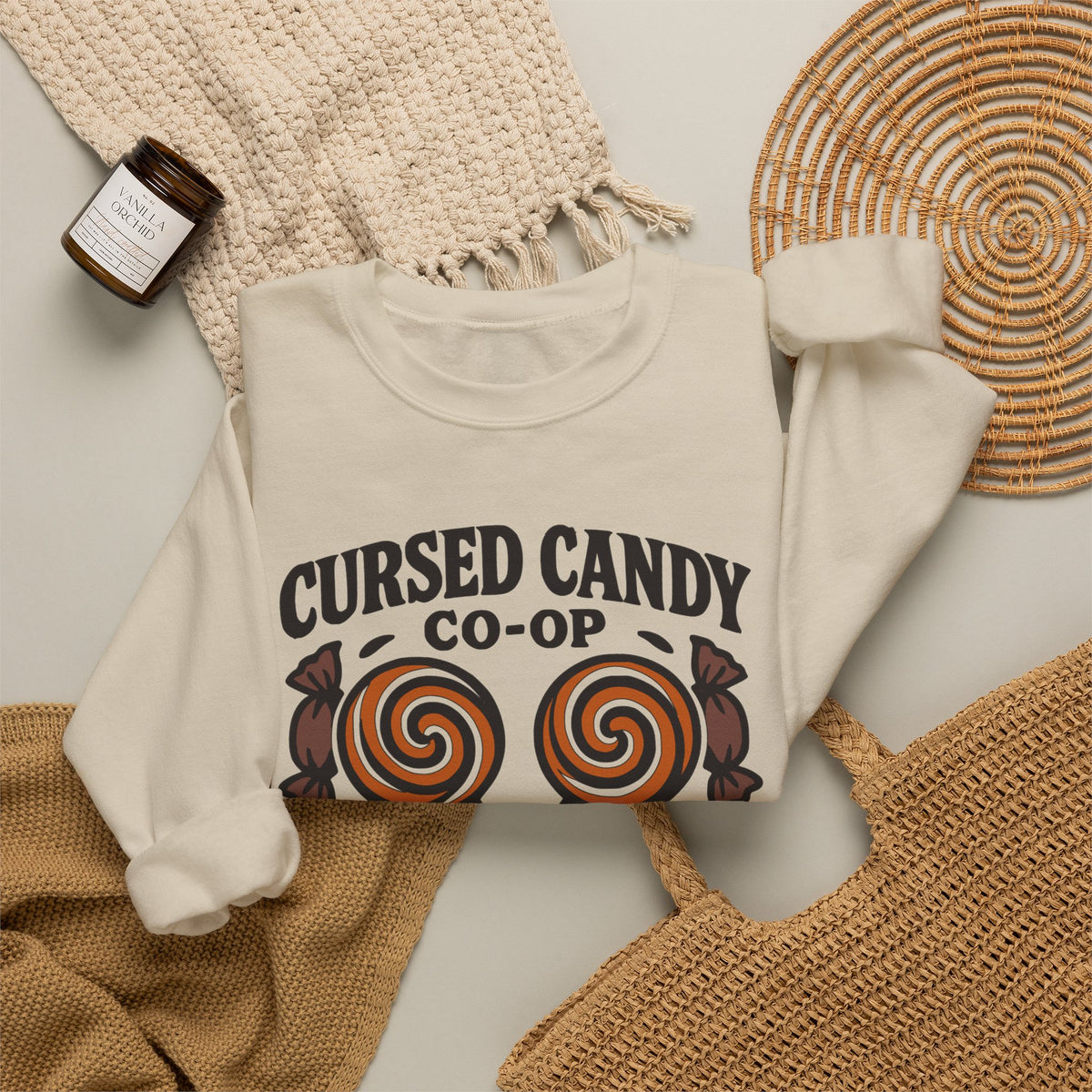 Cursed Candy Co Op Sweatshirt