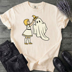 Retro Storybook Ghost Which Hat T-Shirt