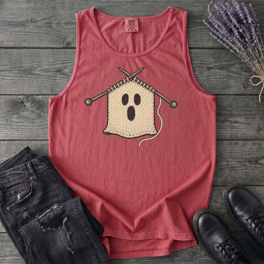 Knit Ghost Tank Top