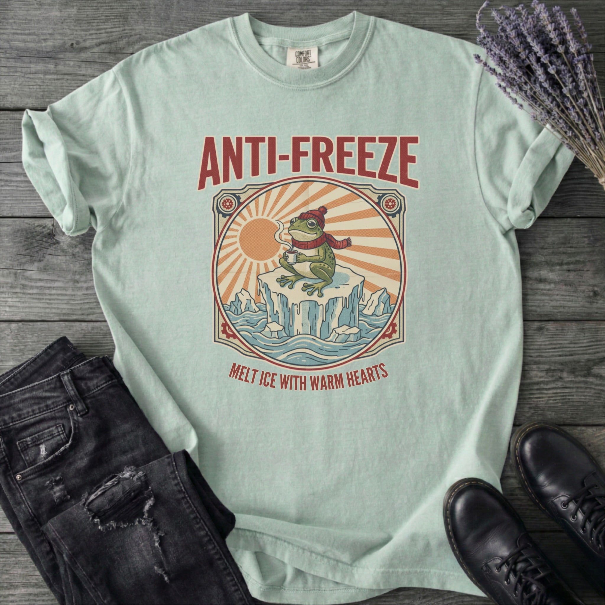 Anti-Freeze Frog Protest T-Shirt