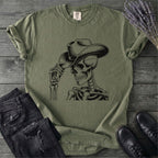 Cowboy Hat Skeleton Western T-Shirt