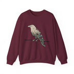 Crow Roses Silhouette Sweatshirt