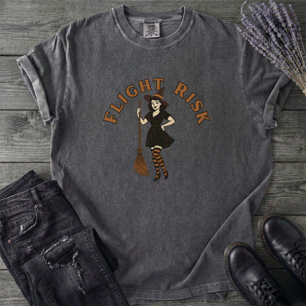 Flight Risk Witch T-Shirt