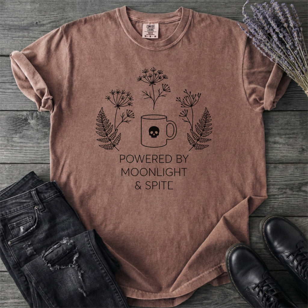 Powered By Moonlight & Spite T-Shirt
