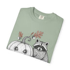Raccoon And Pumpkin T-Shirt