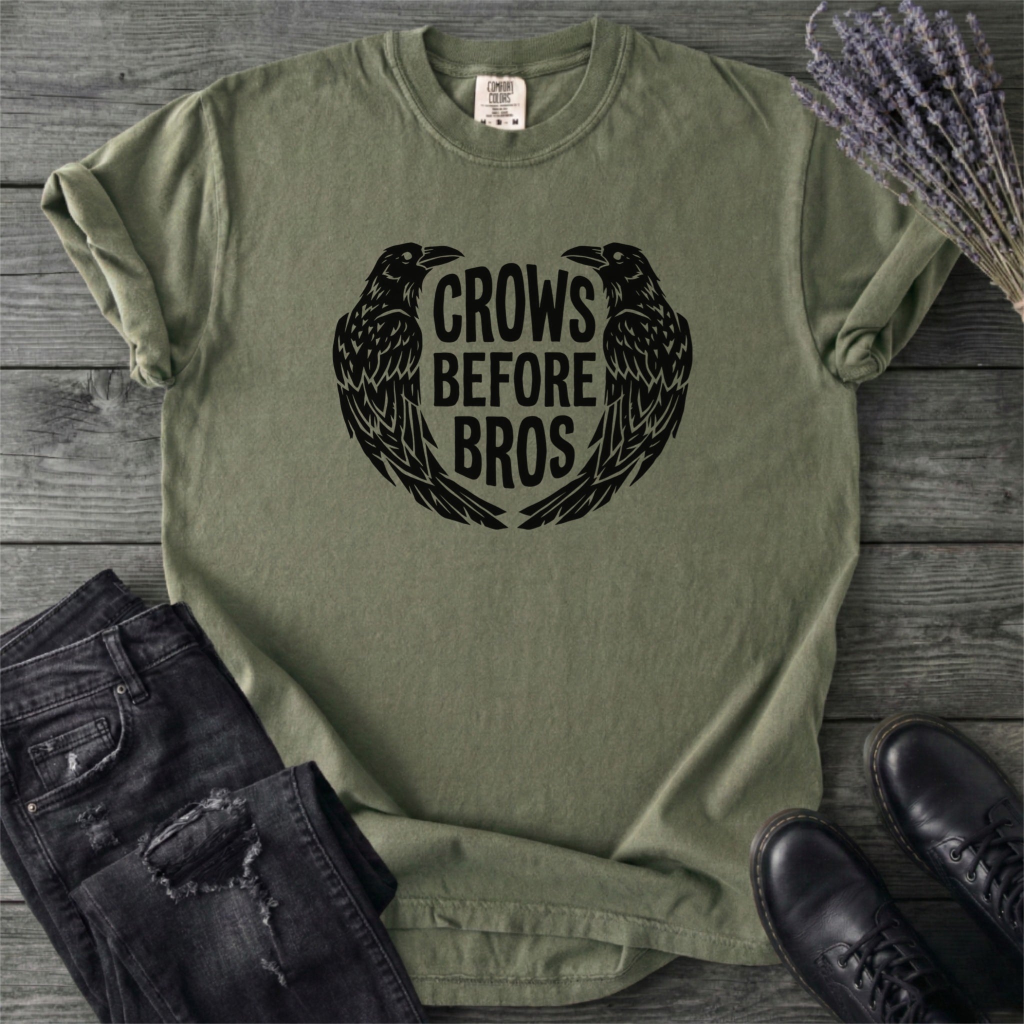 Crows Before Bros T-Shirt