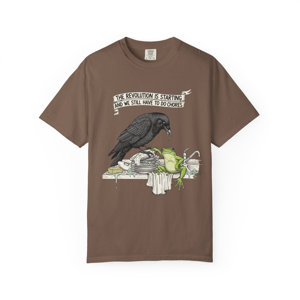 Raven Frog Revolution T-Shirt
