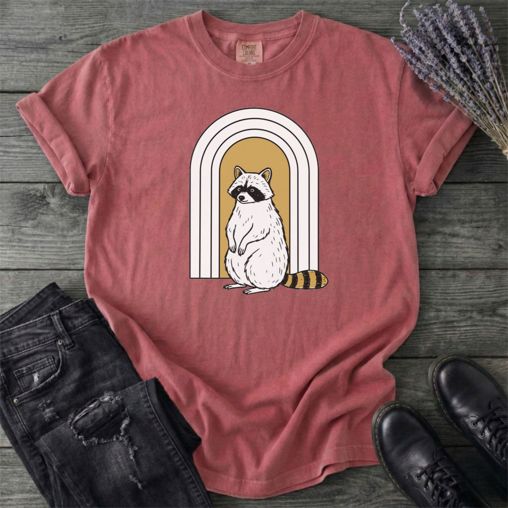 Raccoon Rainbow T-Shirt