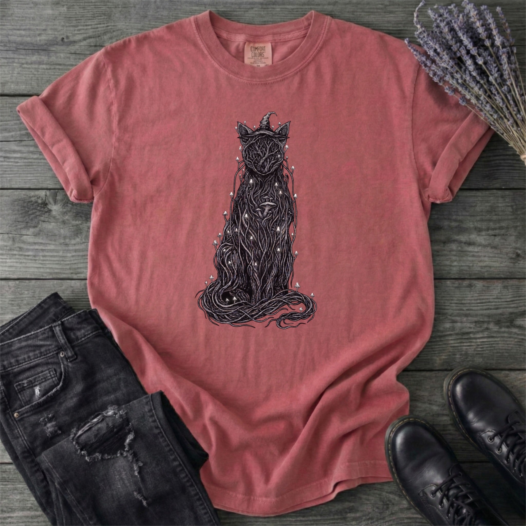 Willow Witch Cat T-Shirt