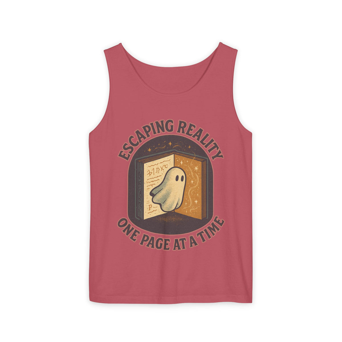 Escaping Reality One Page At A Time Tank Top
