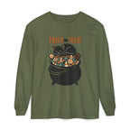Trick Or Treat Candy Cauldron Long Sleeve T-Shirt
