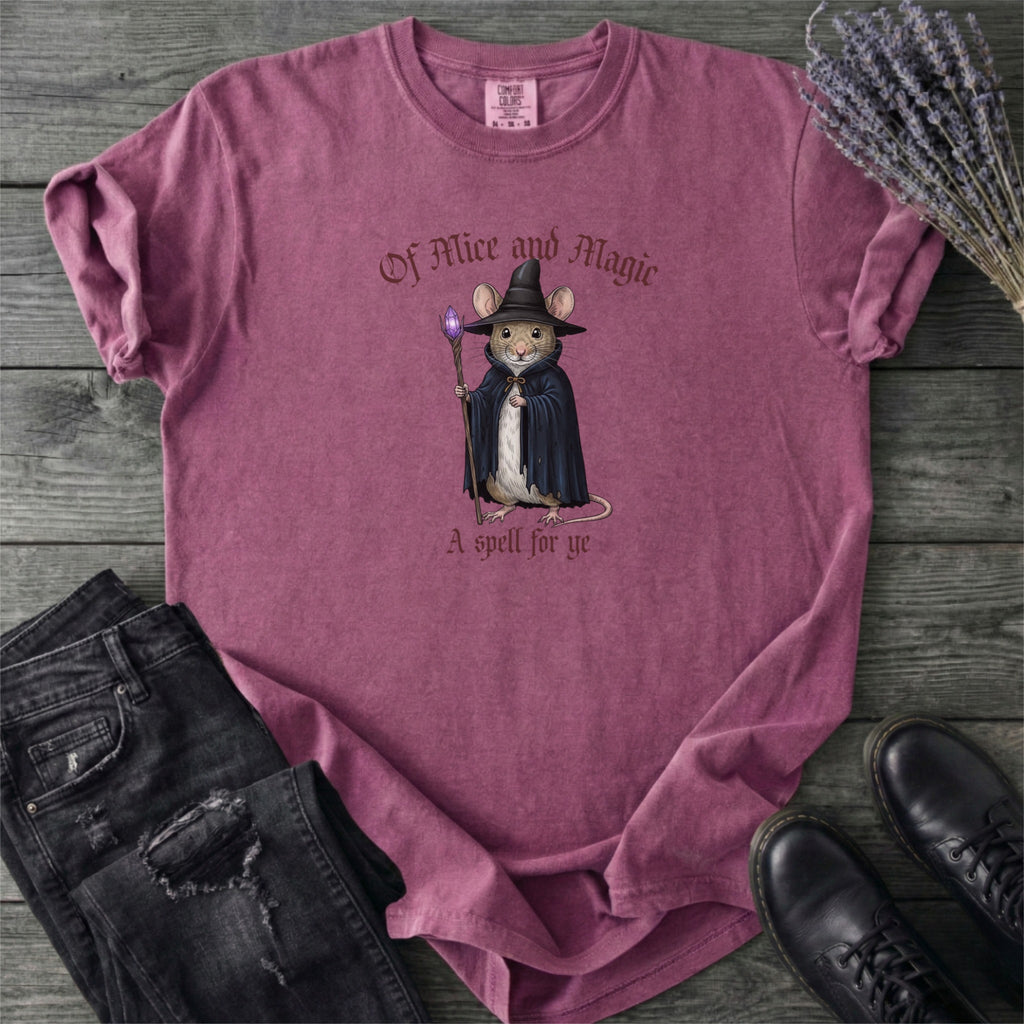 Mouse Wizard Medieval T-Shirt