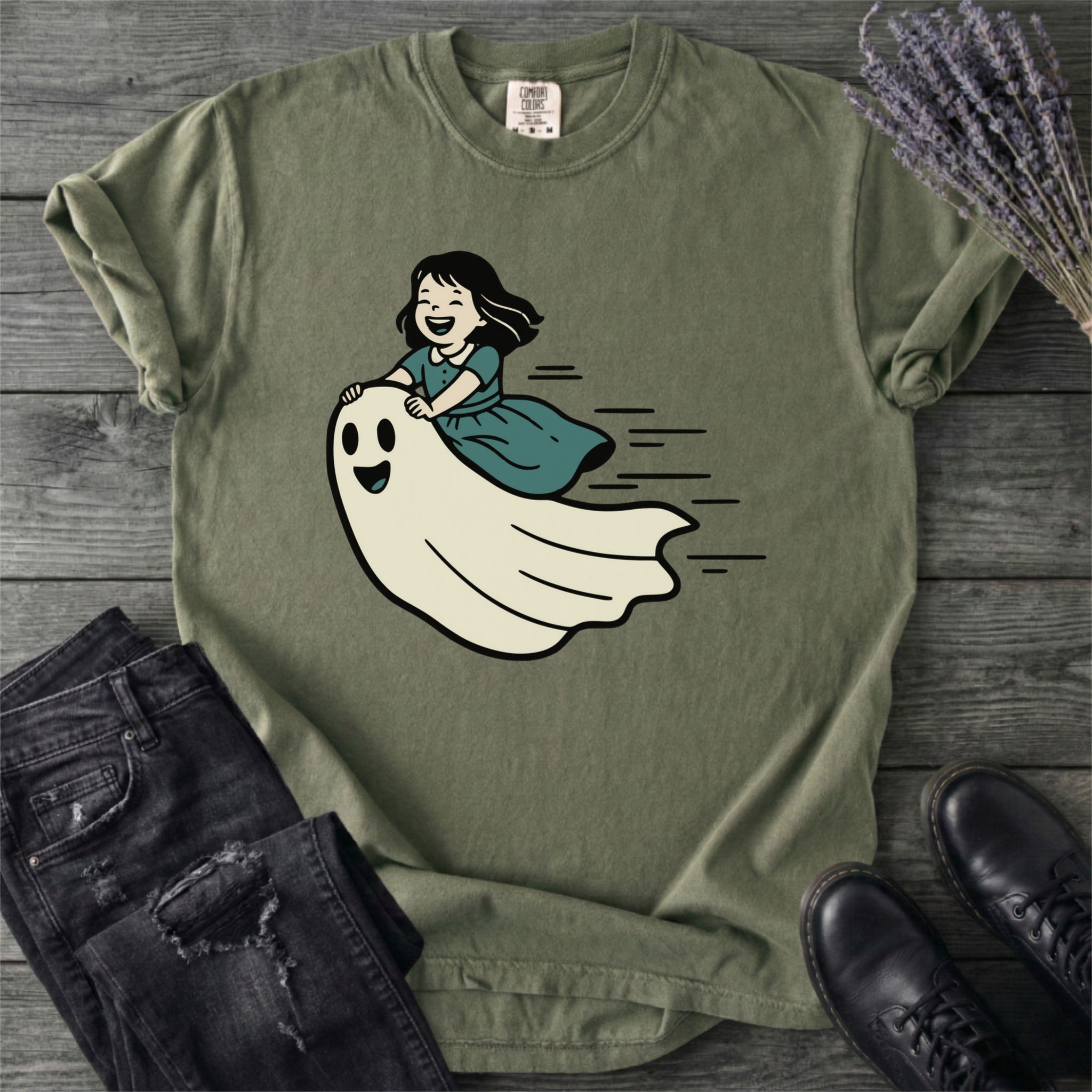 Ghost Piggyback Ride T-Shirt