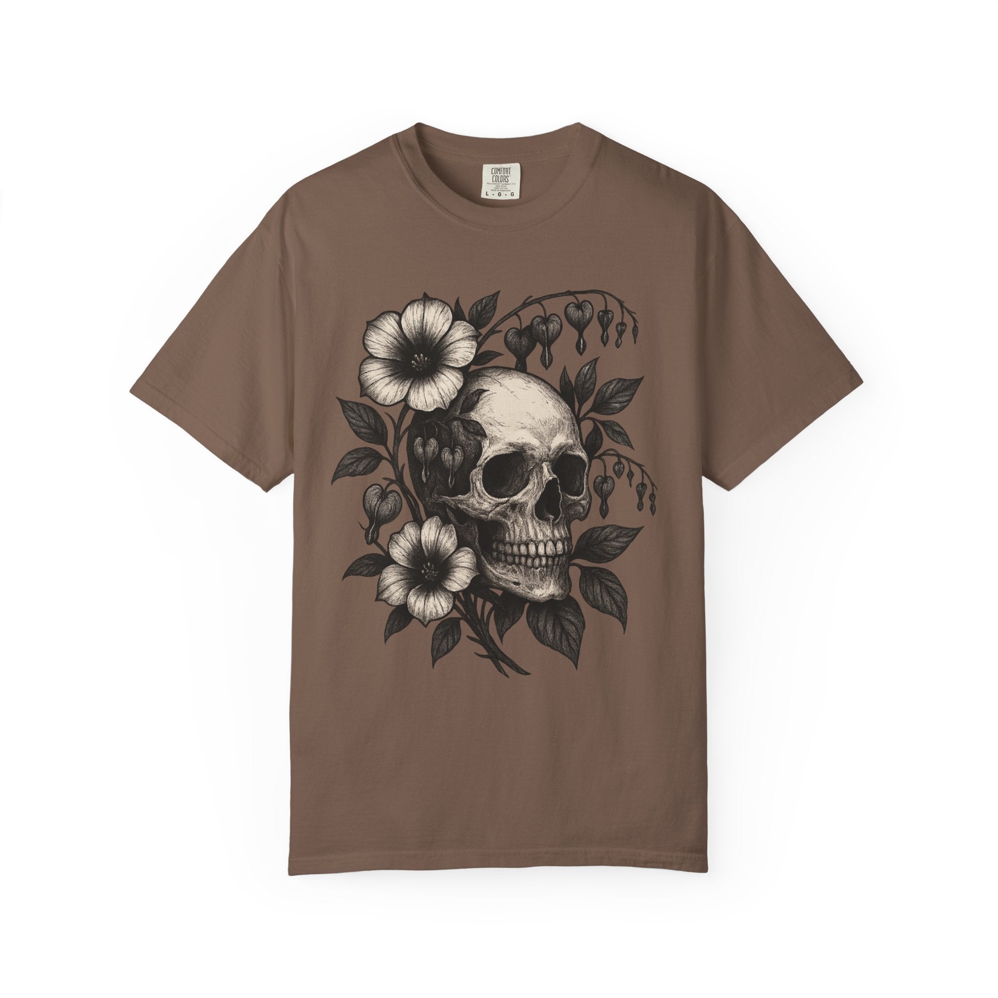 Bleeding Hearts Skull T-Shirt