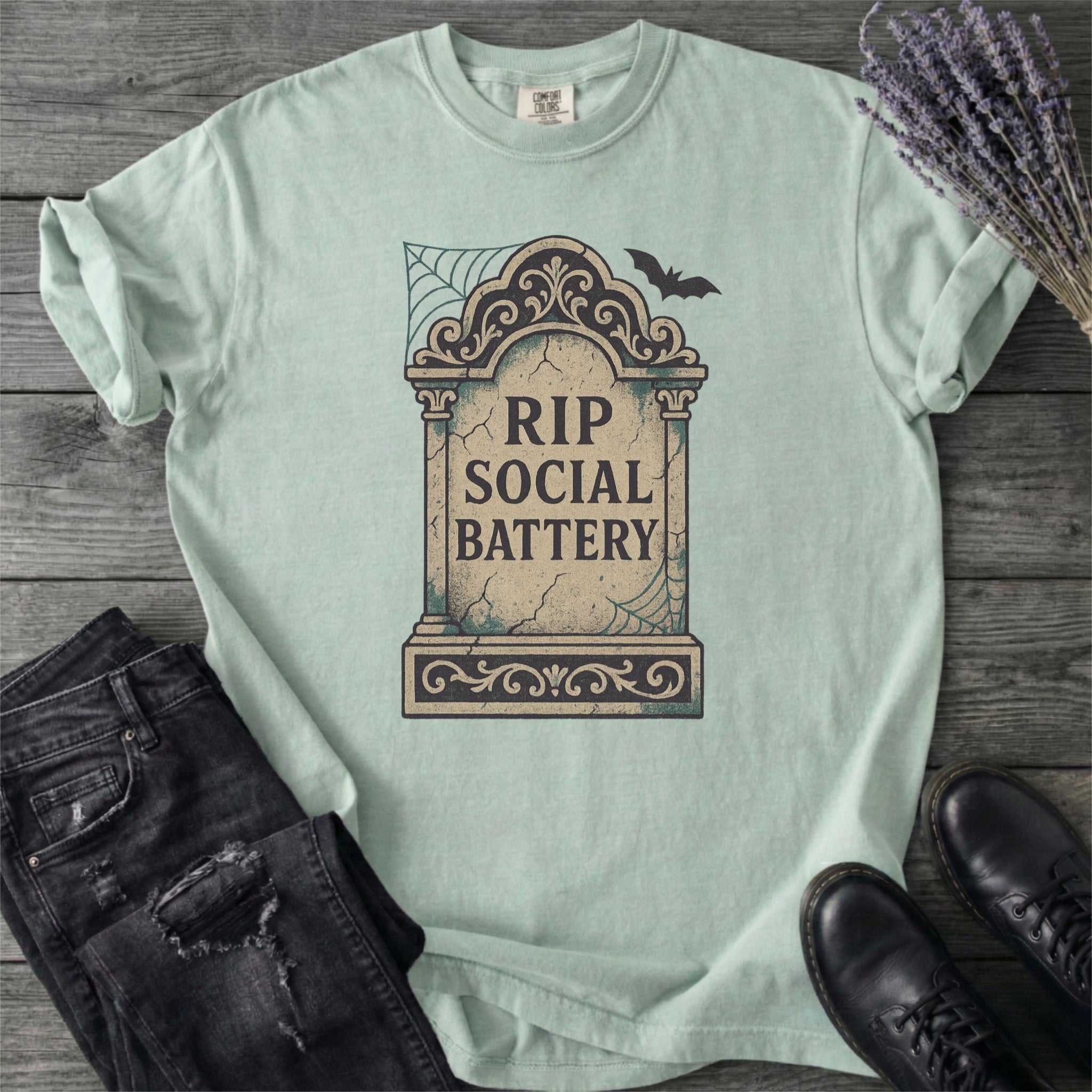 RIP Social Battery T-Shirt