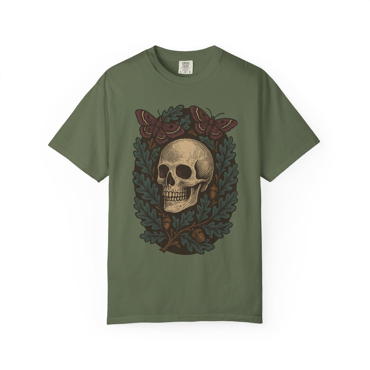 Skull And Moths T-Shirt