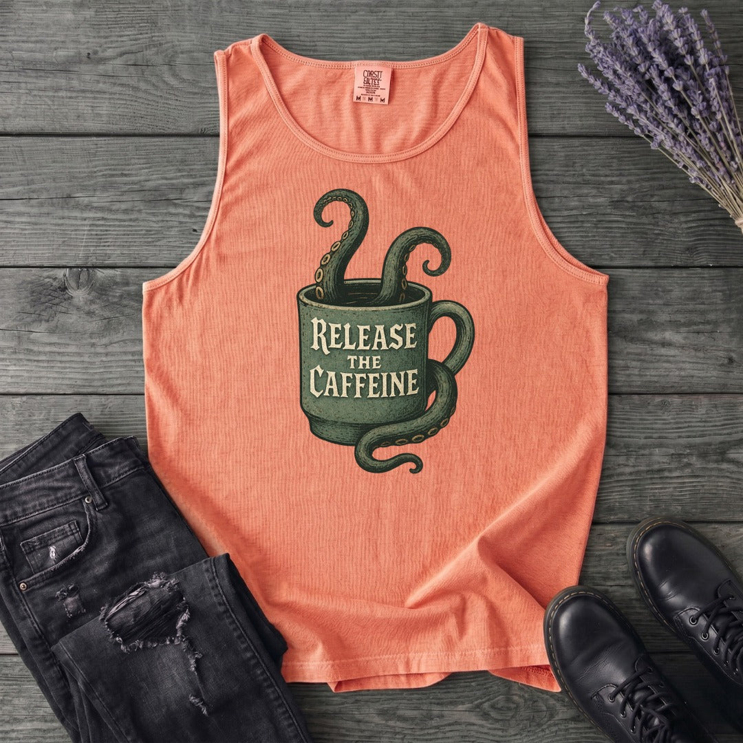 Release The Caffeine Tank Top