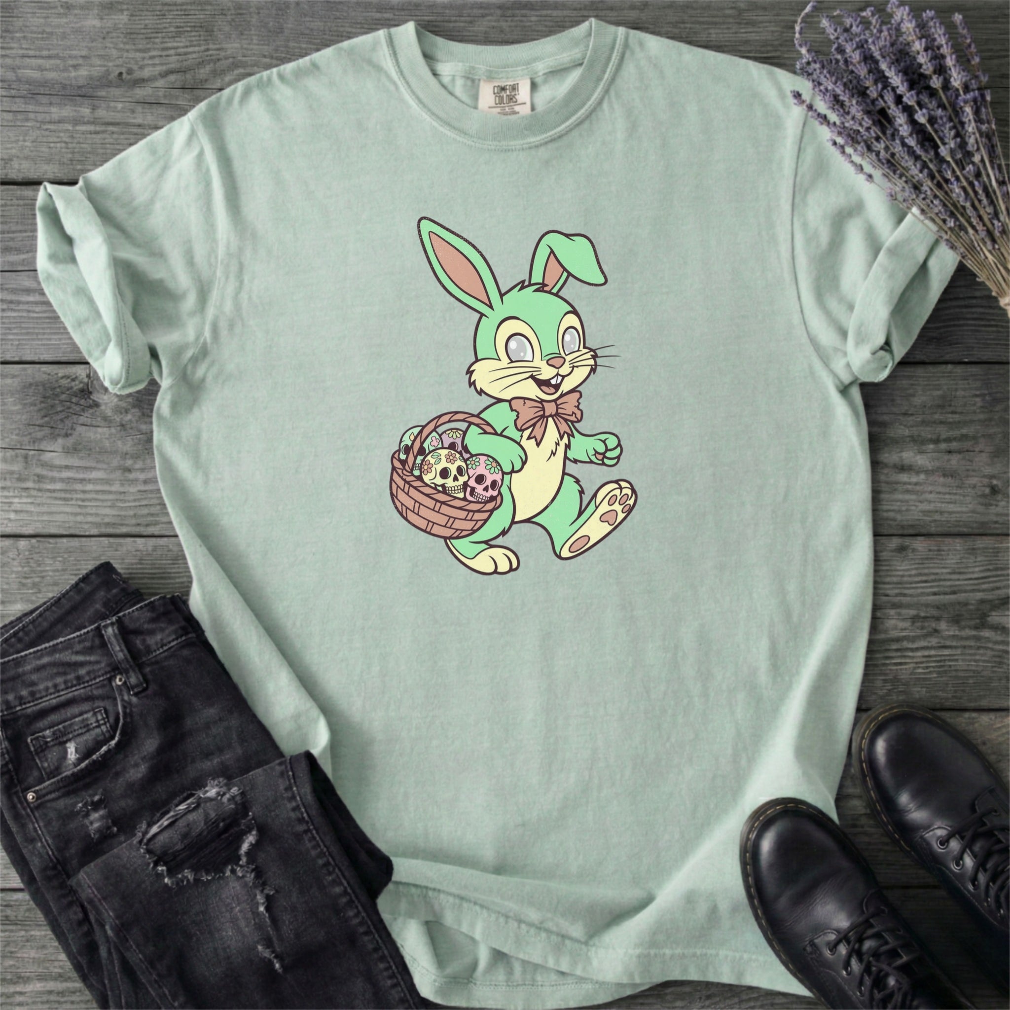 Easter Bunny Skulls T-Shirt
