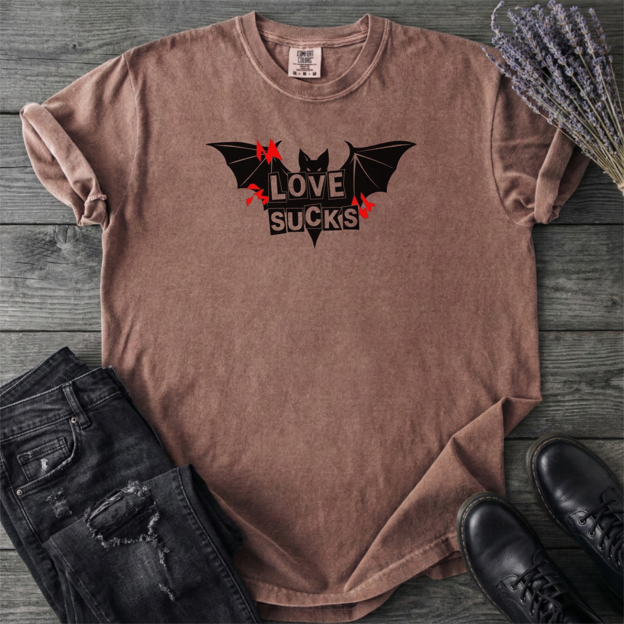 Love Sucks Bat T-Shirt