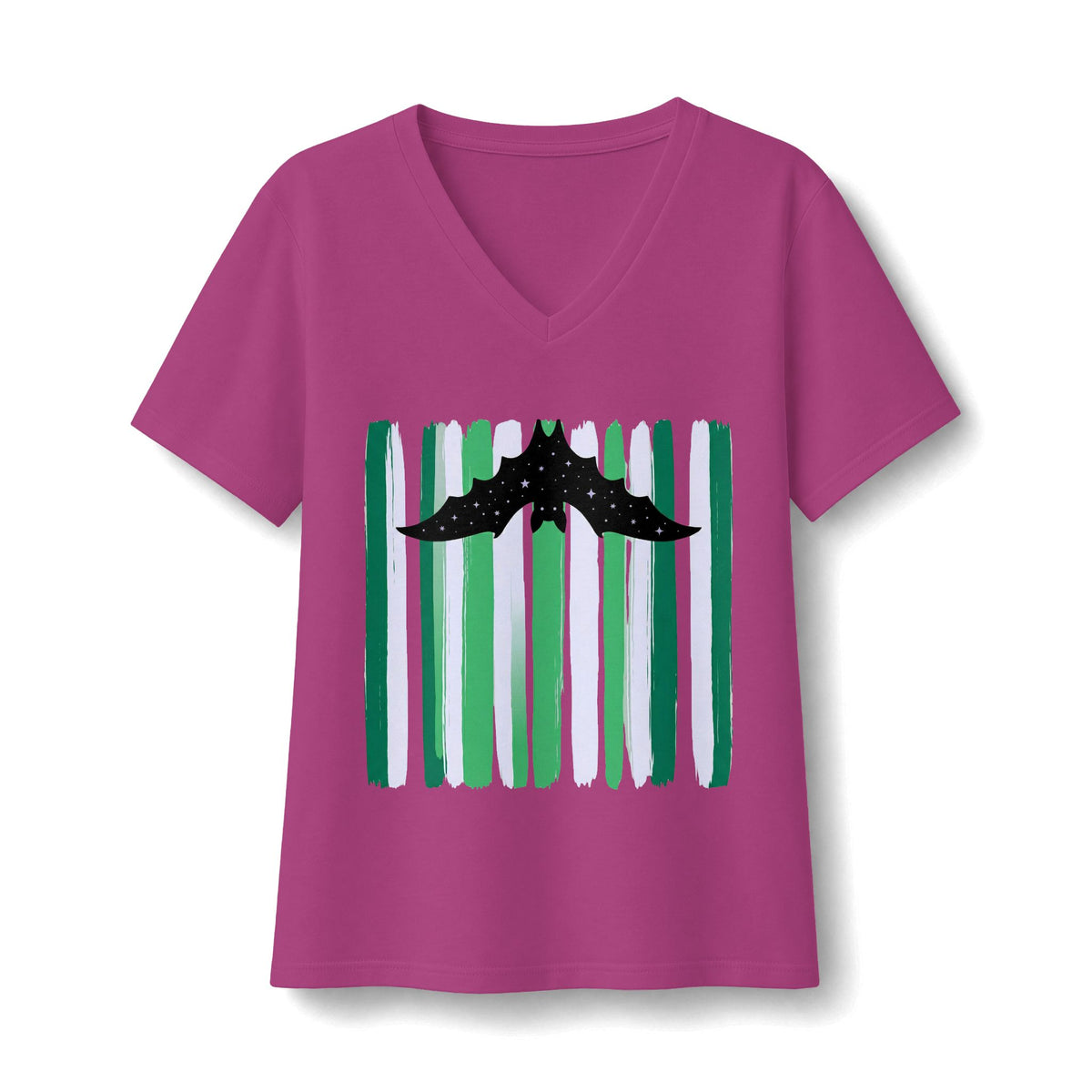celestial dopamine maximalist bat V-Neck T-Shirt