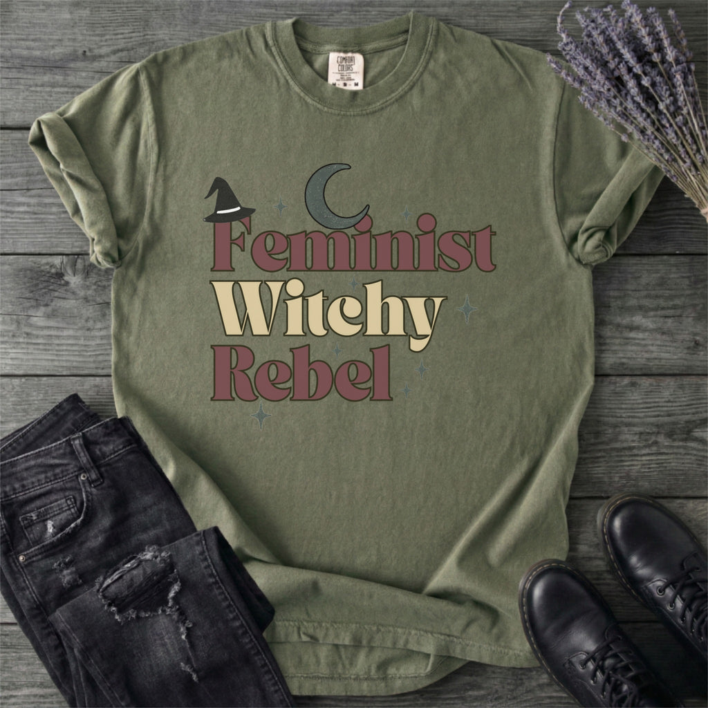Feminist Witchy Rebel Empowerment T-Shirt