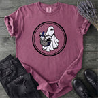 Ghost Bunny Basket T-Shirt