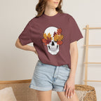 Fall Leaf Skull T-Shirt
