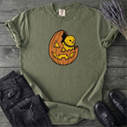 Jack-O-Lantern Egg Punk Chick T-Shirt