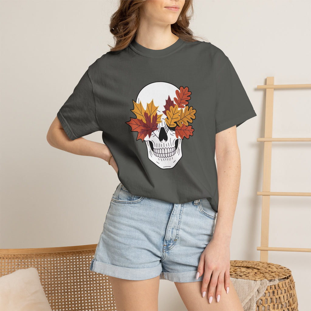 Fall Leaf Skull T-Shirt
