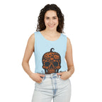Pumpkin Skull Tank Top
