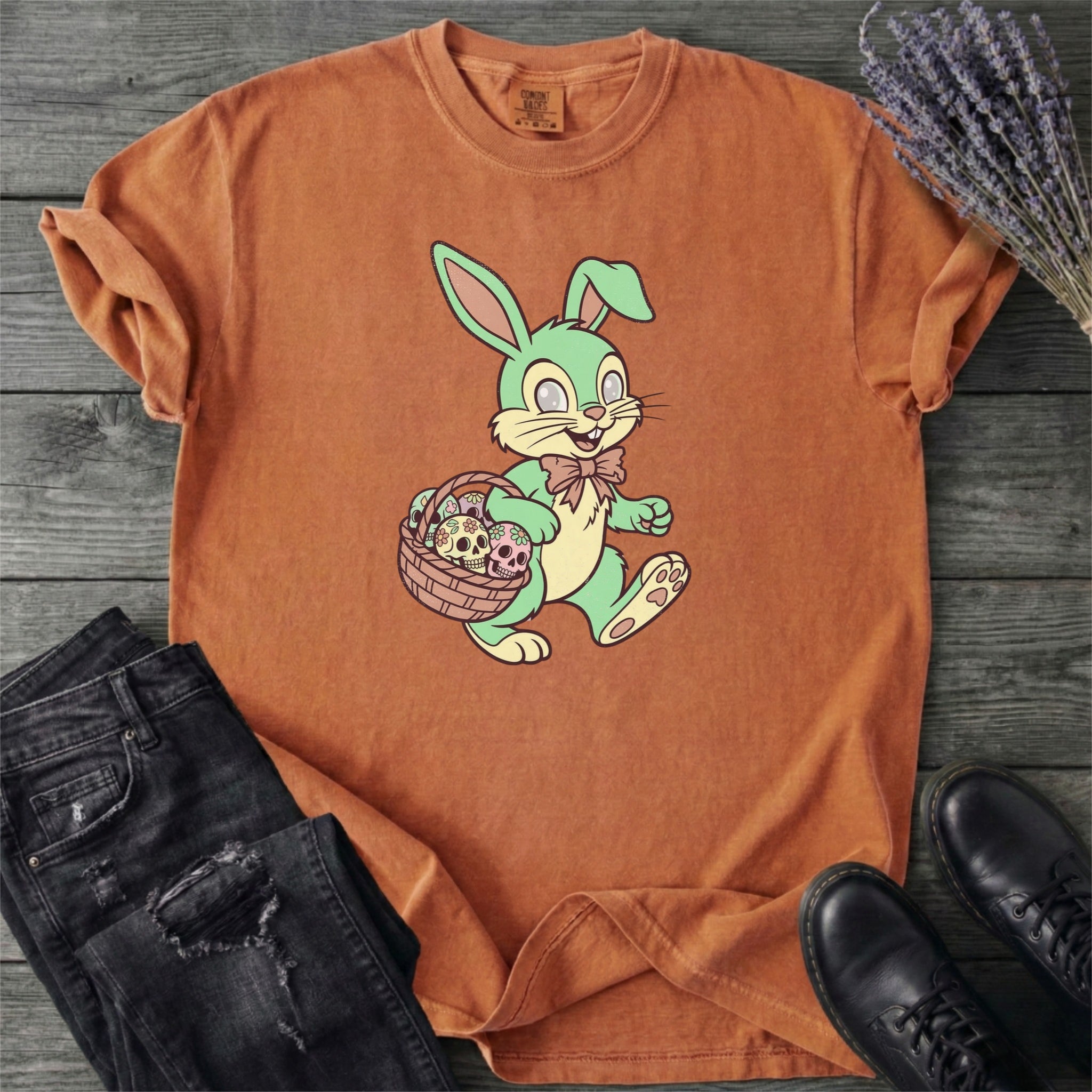 Easter Bunny Skulls T-Shirt