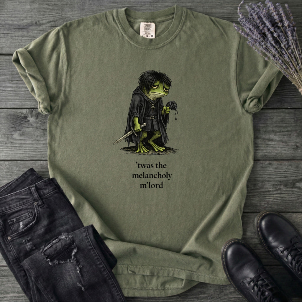 Melancholy Goth Frog Lord T-Shirt