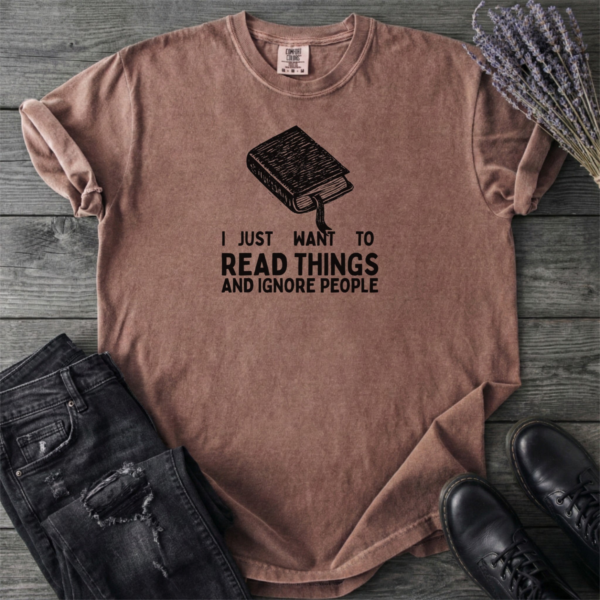 Read Things And Ignore People T-Shirt